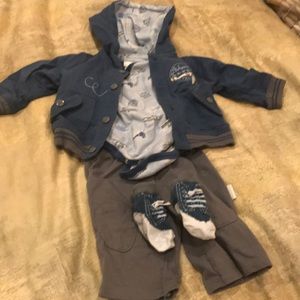 Vitamins Baby outfit. 3 months.